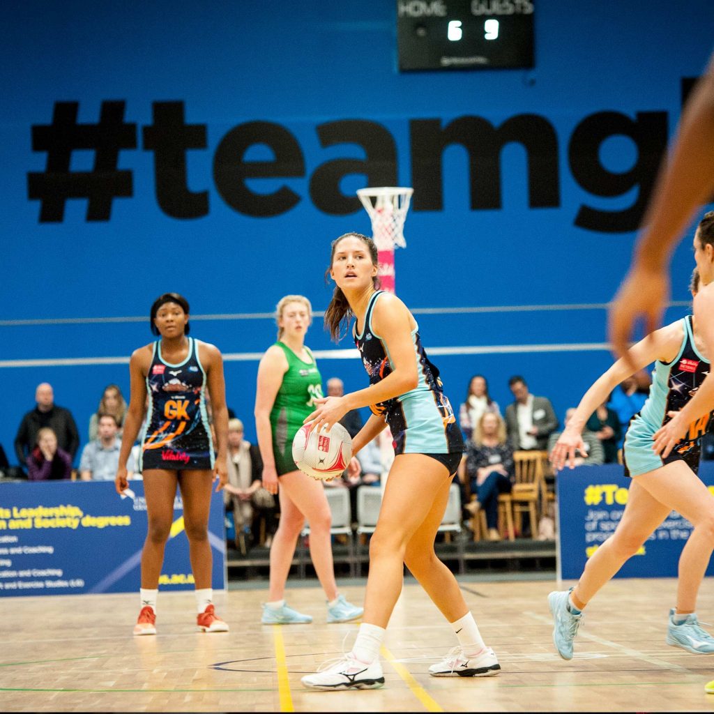 Womens netball match