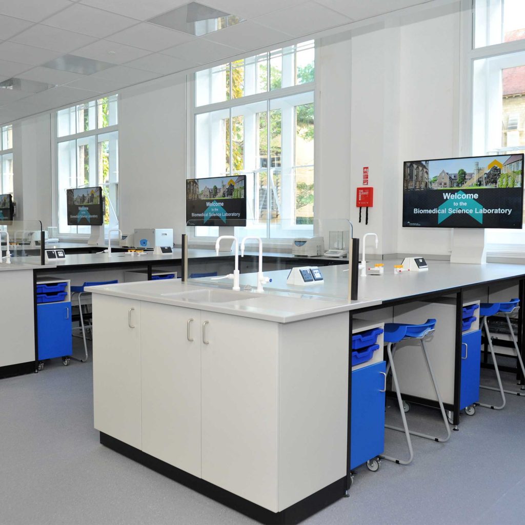 Biosciences laboratory at FCH Campus