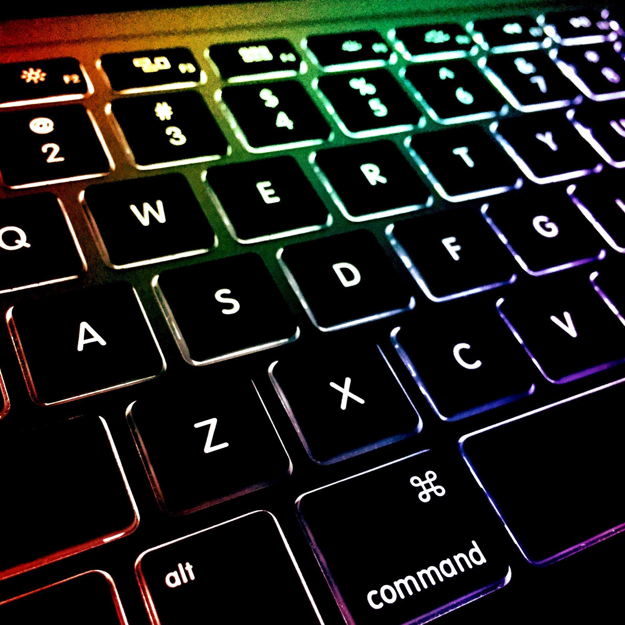 Decorative photo of a computer keyboard