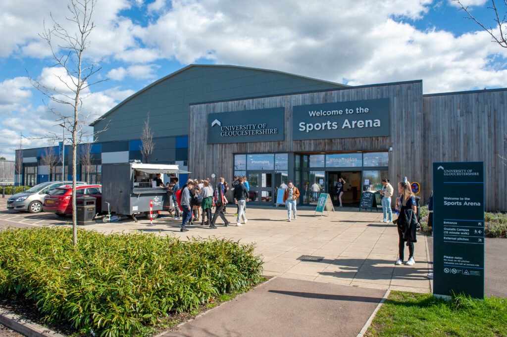 External image of the Sports Arena