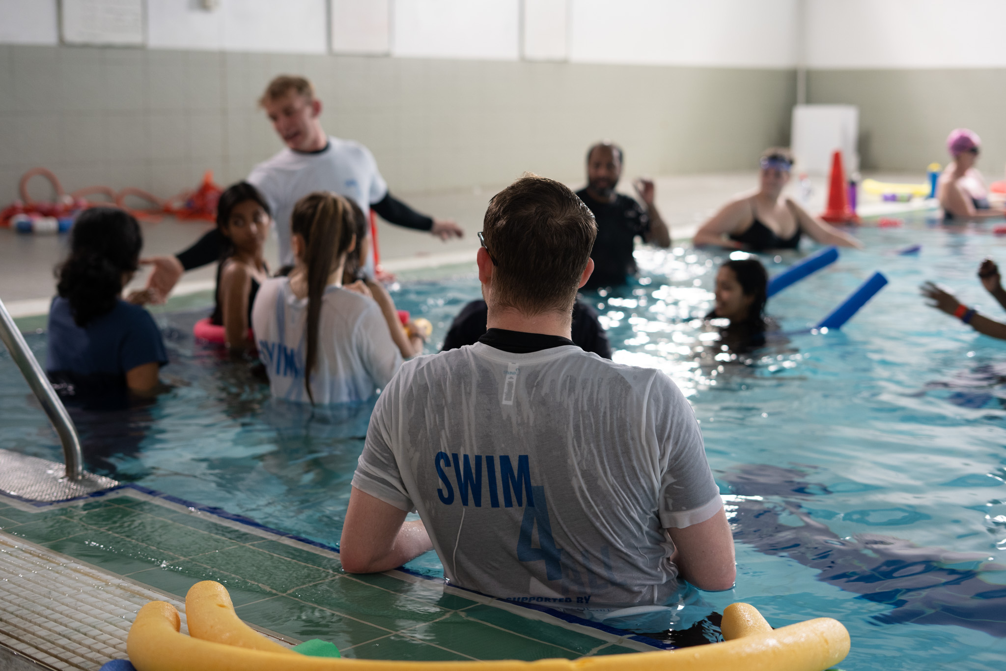 University programme helps people take the plunge, offering free swim
