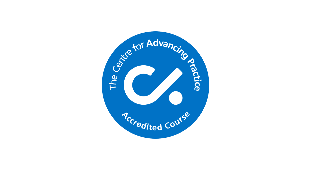 The Centre for Advancing Practice - Accredited Course logo