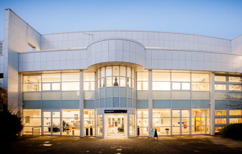 Park Campus in the evening