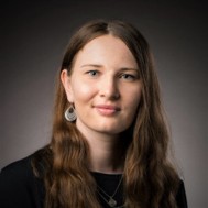 Photo of Rachel smiling.